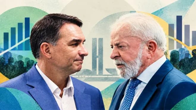 Quaest aponta Flávio Bolsonaro com 50% e Lula com 23% em Santa Catarina
