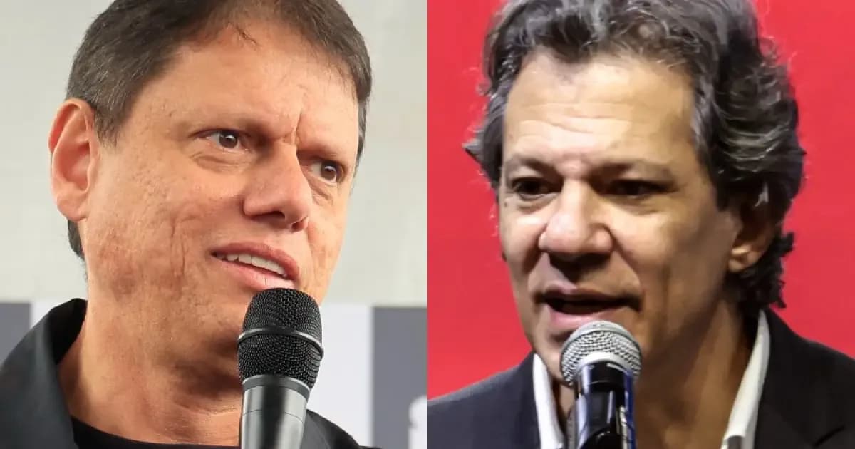 A menos de três semanas do 1º turno, Tarcísio mantém ampla vantagem sobre Haddad