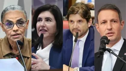 Candidatos ao Senado por SP debatem segurança e apostas em encontro de TV