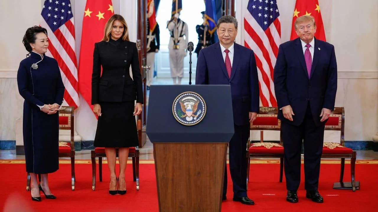Xi Jinping defende cooperação com Trump em inteligência artificial e comércio durante visita à Casa Branca
